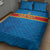 Custom DR Congo Football Quilt Bed Set Go Les Léopards