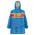 Custom DR Congo Football Wearable Blanket Hoodie Go Les Léopards