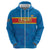 Custom DR Congo Football Zip Hoodie Go Les Léopards