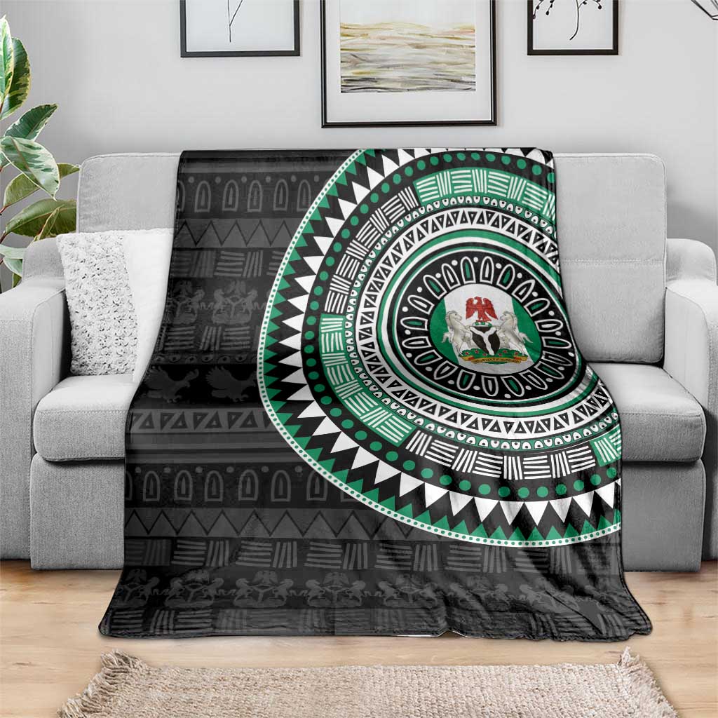 Nigeria Blanket African Tribal Pattern