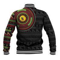 Cameroon Baseball Jacket African Tribal Pattern