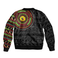 Cameroon Bomber Jacket African Tribal Pattern