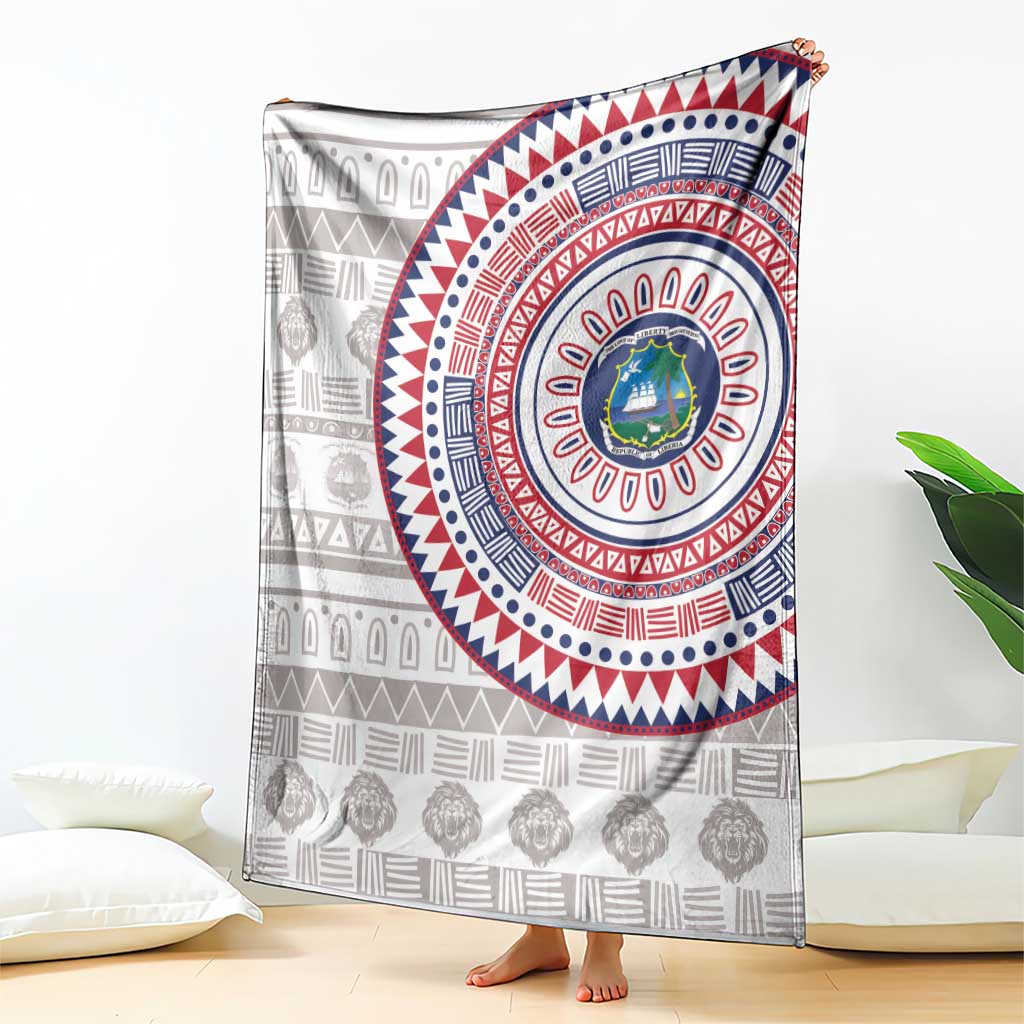 Liberia Blanket African Tribal Pattern