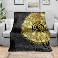 Eritrea Blanket African Tribal Mix Paisley Pattern