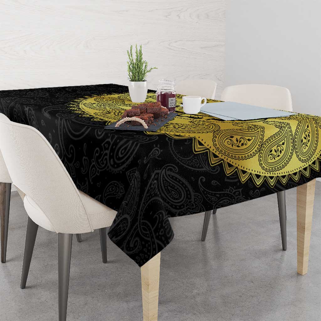Eritrea Tablecloth African Tribal Mix Paisley Pattern