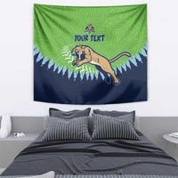 Kane County 2025 Baseball Custom Tapestry Cougar Fight Cougar Win