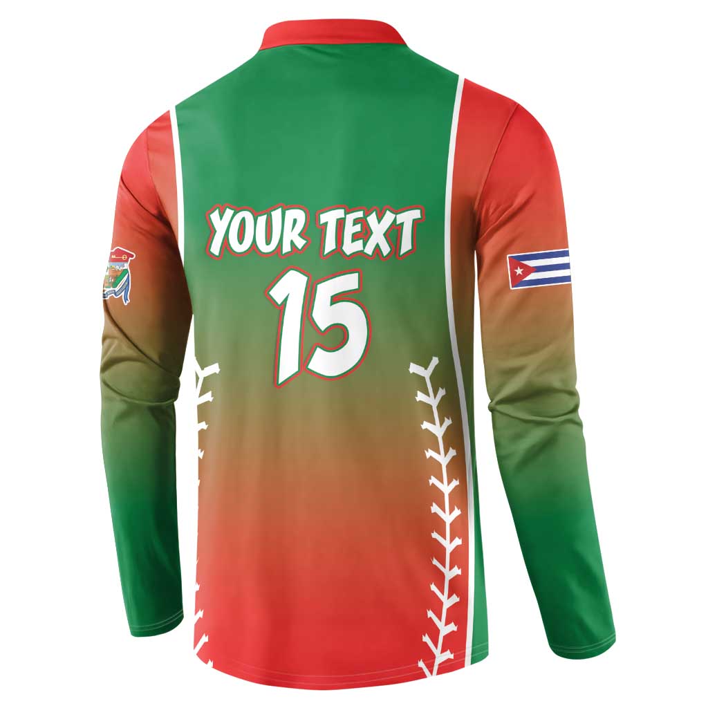 Las Tunas 2025 Baseball Custom Button Sweatshirt Palante Lenadores