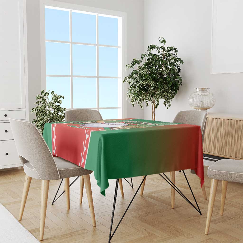 Las Tunas 2025 Baseball Custom Tablecloth Palante Lenadores