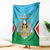 Personalised South Sudan Independence Day Blanket Coat Of Arms With Flag Map