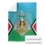 Personalised South Sudan Independence Day Blanket Coat Of Arms With Flag Map