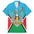 Personalised South Sudan Independence Day Family Matching Puletasi and Hawaiian Shirt Coat Of Arms With Flag Map - Wonder Print Shop