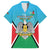 Personalised South Sudan Independence Day Hawaiian Shirt Coat Of Arms With Flag Map - Wonder Print Shop