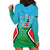 Personalised South Sudan Independence Day Hoodie Dress Coat Of Arms With Flag Map - Wonder Print Shop