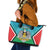 Personalised South Sudan Independence Day Leather Tote Bag Coat Of Arms With Flag Map - Wonder Print Shop