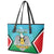 Personalised South Sudan Independence Day Leather Tote Bag Coat Of Arms With Flag Map - Wonder Print Shop