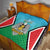 Personalised South Sudan Independence Day Quilt Coat Of Arms With Flag Map - Wonder Print Shop