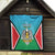 Personalised South Sudan Independence Day Quilt Coat Of Arms With Flag Map - Wonder Print Shop