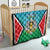 Personalised South Sudan Independence Day Quilt Coat Of Arms With Flag Map - Wonder Print Shop