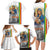 Ethiopian Christmas Family Matching Long Sleeve Bodycon Dress and Hawaiian Shirt Saint Mary Lalibela Churches