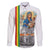 Ethiopian Christmas Family Matching Long Sleeve Bodycon Dress and Hawaiian Shirt Saint Mary Lalibela Churches