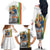 Ethiopian Christmas Family Matching Off The Shoulder Long Sleeve Dress and Hawaiian Shirt Saint Mary Lalibela Churches - Wonder Print Shop