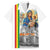 Ethiopian Christmas Family Matching Off The Shoulder Long Sleeve Dress and Hawaiian Shirt Saint Mary Lalibela Churches - Wonder Print Shop