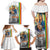 Ethiopian Christmas Family Matching Off Shoulder Maxi Dress and Hawaiian Shirt Saint Mary Lalibela Churches