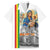 Ethiopian Christmas Family Matching Short Sleeve Bodycon Dress and Hawaiian Shirt Saint Mary Lalibela Churches