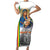 Ethiopian Christmas Family Matching Short Sleeve Bodycon Dress and Hawaiian Shirt Saint Mary Lalibela Churches