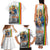 Ethiopian Christmas Family Matching Tank Maxi Dress and Hawaiian Shirt Saint Mary Lalibela Churches