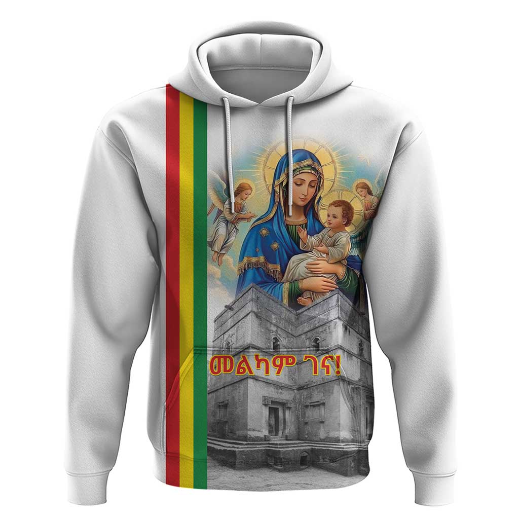 Ethiopian Christmas Hoodie Saint Mary Lalibela Churches