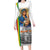 Ethiopian Christmas Long Sleeve Bodycon Dress Saint Mary Lalibela Churches - Wonder Print Shop