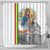 Ethiopian Christmas Shower Curtain Saint Mary Lalibela Churches