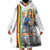 Ethiopian Christmas Wearable Blanket Hoodie Saint Mary Lalibela Churches