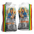 Ethiopian Christmas Women Sleeveless Polo Shirt Saint Mary Lalibela Churches