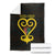 Personalised Happy Black Love Day Blanket Sankofa Heart With Adinkra Pattern