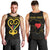 Personalised Happy Black Love Day Men Tank Top Sankofa Heart With Adinkra Pattern - Wonder Print Shop