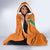 Custom Ivory Coast Football Hooded Blanket Go Les Elephants