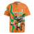 Custom Ivory Coast Football Rugby Jersey Go Les Elephants - Wonder Print Shop