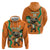 Custom Ivory Coast Football Zip Hoodie Go Les Elephants - Wonder Print Shop