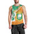 Personalised Ivory Coast Men Tank Top Elephant With Coat Of Arms - Wonder Print Shop