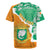 Personalised Ivory Coast Rugby Jersey Elephant With Coat Of Arms - Wonder Print Shop