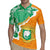 Personalised Ivory Coast Rugby Jersey Elephant With Coat Of Arms - Wonder Print Shop