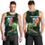 Reunion Island Men Tank Top Furcifer Pardalis With Coat Of Arms - Wonder Print Shop