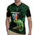 Reunion Island Rugby Jersey Furcifer Pardalis With Coat Of Arms - Wonder Print Shop