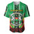 Personalised Burkina Faso Baseball Jersey Coat Of Arms Bogolan Pattern