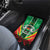 Personalised Burkina Faso Car Mats Coat Of Arms Bogolan Pattern