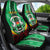 Personalised Burkina Faso Car Seat Cover Coat Of Arms Bogolan Pattern