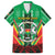 Personalised Burkina Faso Family Matching Long Sleeve Bodycon Dress and Hawaiian Shirt Coat Of Arms Bogolan Pattern