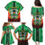 Personalised Burkina Faso Family Matching Puletasi and Hawaiian Shirt Coat Of Arms Bogolan Pattern